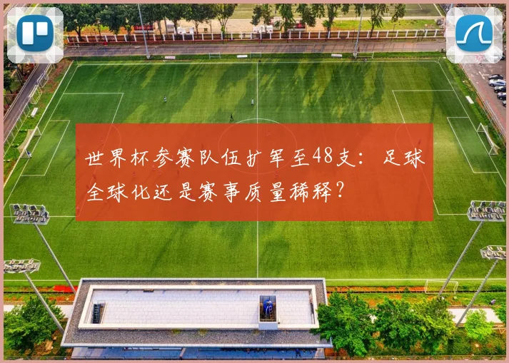 世界杯参赛队伍扩军至48支：足球全球化还是赛事质量稀释？